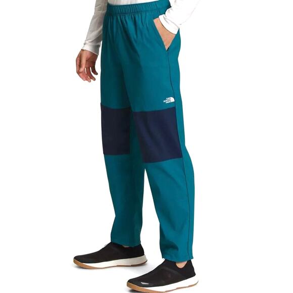 North Face Class V Sweatpants Blue Navy Colorblock Pull On Sz XL Men's - Picture 2 of 11